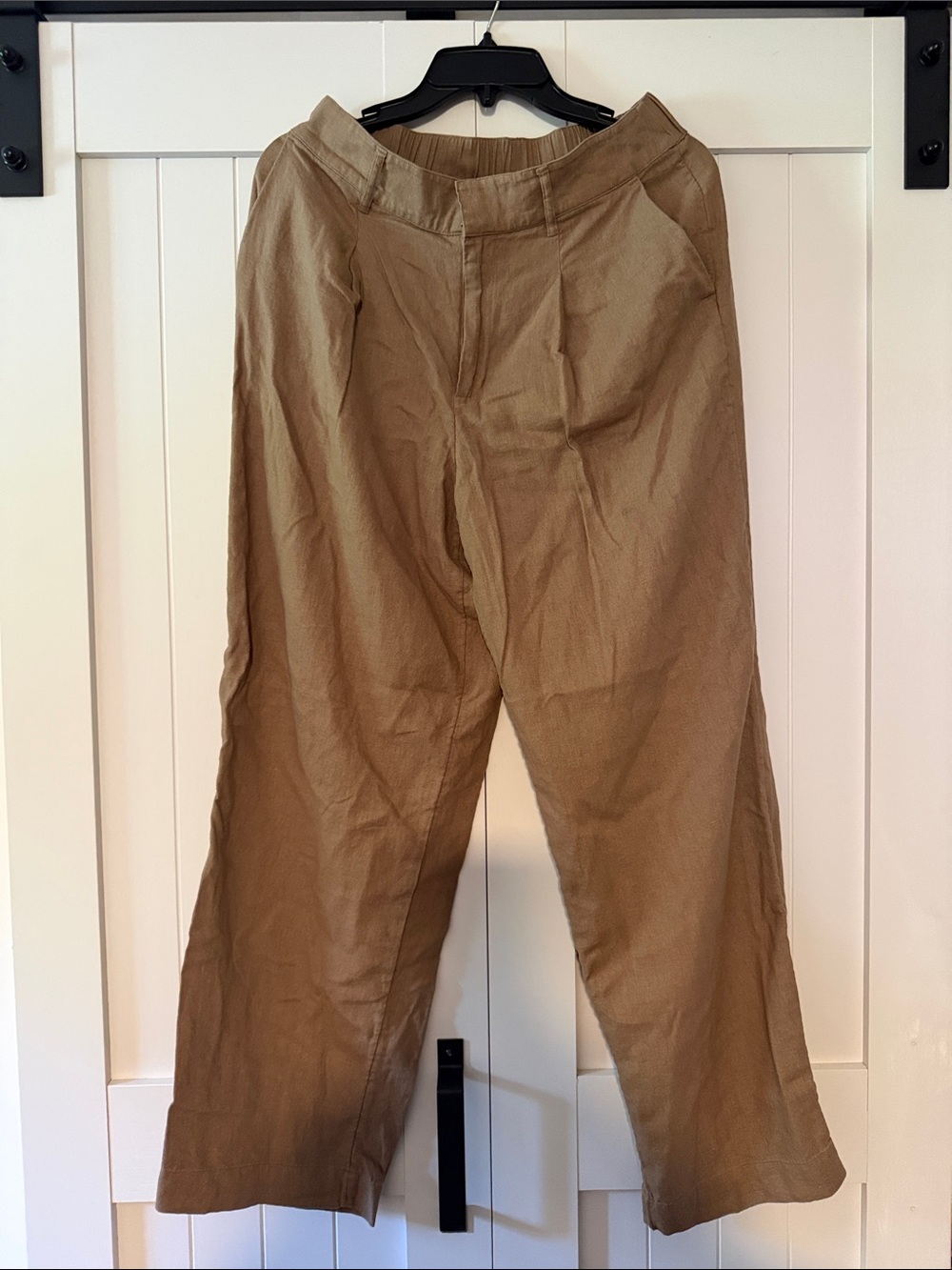 a new day Women's Wide-Leg Trousers in Light Brown